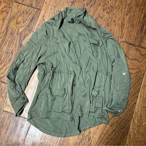 Torrid stretch twill army jacket